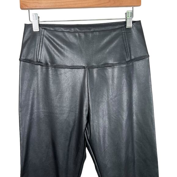 Bagatelle High Rise Faux Leather Leggings Black Women's M - Picture 6 of 7